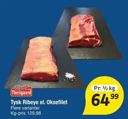 Fakta Tyskland Tysk Ribeye el. Oksefilet tilbud