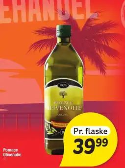 Fakta Tyskland Pomace Olivenolie tilbud