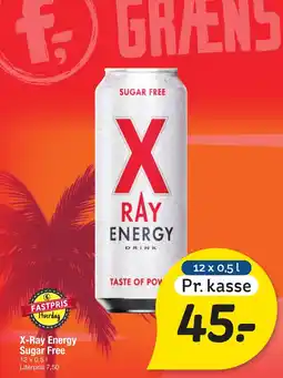 Fakta Tyskland X-Ray Energy Sugar Free tilbud