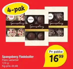 Fakta Tyskland Spangsberg Flødeboller tilbud