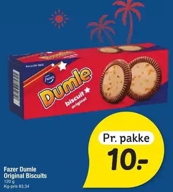 Fazer Dumle Original Biscuits
