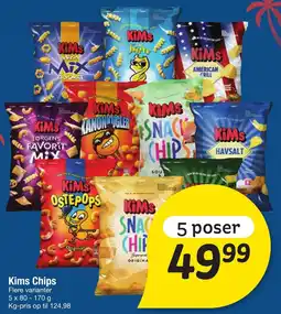 Fakta Tyskland Kims Chips tilbud