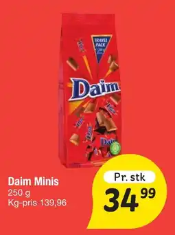 Fakta Tyskland Daim Minis tilbud