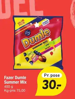 Fakta Tyskland Fazer Dumle Summer Mix tilbud