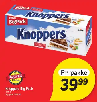 Fakta Tyskland Knoppers Big Pack tilbud