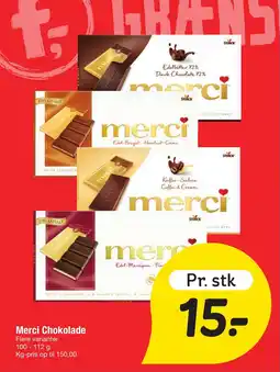 Fakta Tyskland Merci Chokolade tilbud