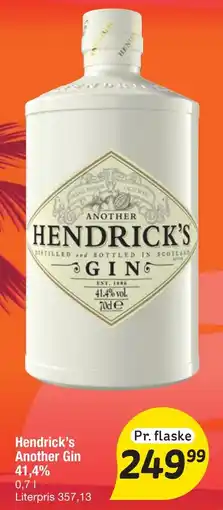 Fakta Tyskland Hendrick's Another Gin 41.4% tilbud