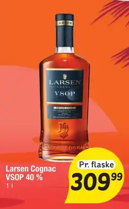 Fakta Tyskland Larsen Cognac VSOP 40 % tilbud