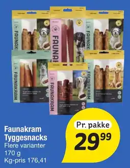 Fakta Tyskland Faunakram Tyggesnacks tilbud