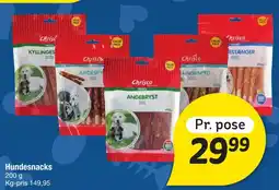 Fakta Tyskland Hundesnacks tilbud