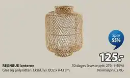 JYSK REGNBUE lanterne tilbud
