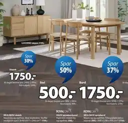 JYSK MEJLSKOV skænk tilbud
