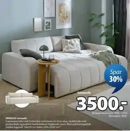 JYSK ORMSLEV sovesofa tilbud
