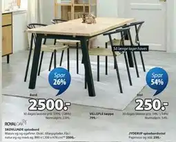 JYSK SKOVLUNDE spisebord tilbud