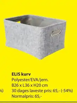 JYSK ELIS kurv tilbud