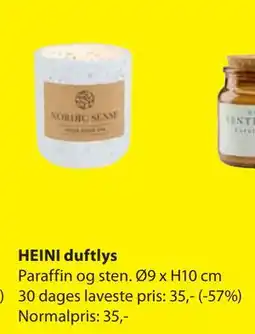 JYSK HEINI duftlys tilbud