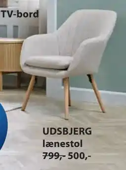 JYSK UDSBJERG lænestol tilbud