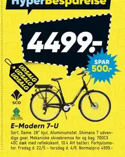Bilka E-Modern 7-U tilbud