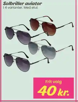 Hi five Solbriller aviator tilbud