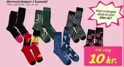 Hi five Herrestrømper i bomuld tilbud