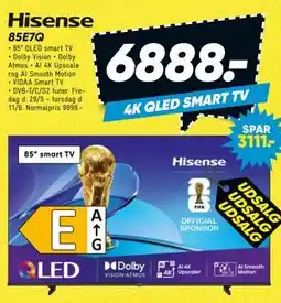Bilka Hisense 85E7Q tilbud