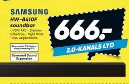Bilka SAMSUNG HW-B410F soundbar tilbud