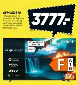 Bilka PHILIPS 65MLED810 tilbud