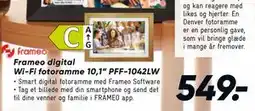 Bilka Frameo digital Wi-Fi fotoramme 10,1” PFF-1042LW tilbud