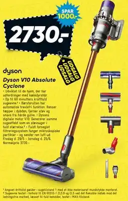 Bilka Dyson V10 Absolute Cyclone tilbud
