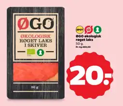 Netto ØGO Økologisk røget laks tilbud