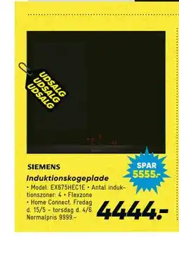Bilka Induktionskogeplade tilbud