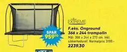Bilka Onground 366 x 244 trampolin tilbud