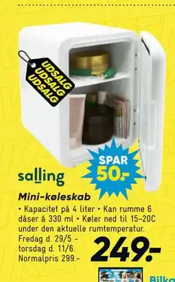 Bilka Mini-køleskab tilbud