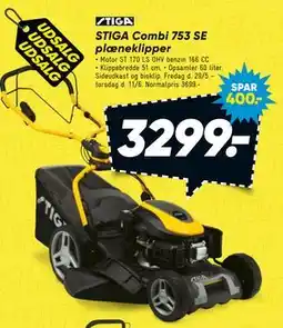 Bilka STIGA Combi 753 SE plæneklipper tilbud