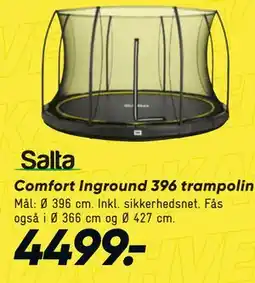 Bilka Comfort Inground 396 trampolin tilbud