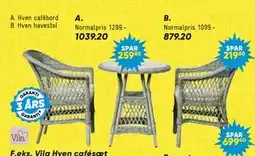 Bilka Hven havestol tilbud