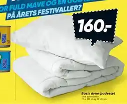 Bilka Basis dyne/pudesæt tilbud