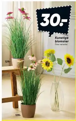 Bilka Kunstige blomster tilbud
