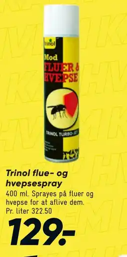 Bilka Trinol flue- og hvepsespray tilbud