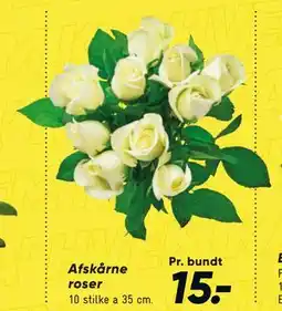 Bilka Afskårne roser tilbud
