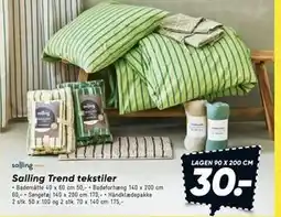 Bilka Salling Trend tekstiler tilbud