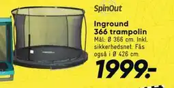 Bilka Inground 366 trampolin tilbud