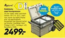 Bilka Køleboks med kompressor tilbud