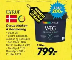 Bilka Dyrup Køkken & Badmaling tilbud
