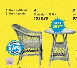 Bilka Hven cafébord tilbud