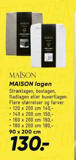 Bilka MAISON lagen tilbud