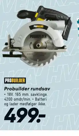 Bilka Probuilder rundsav tilbud