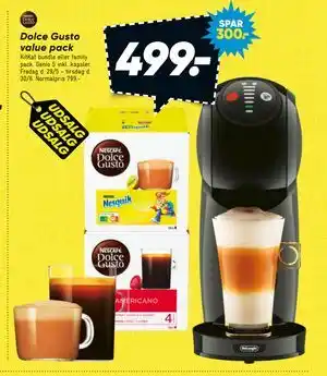 Dolce Gusto value pack