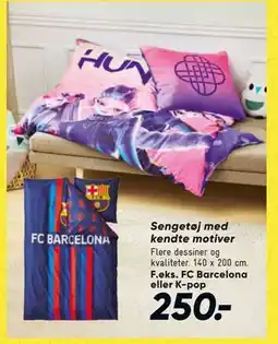 Bilka Sengetøj med kendte motiver tilbud