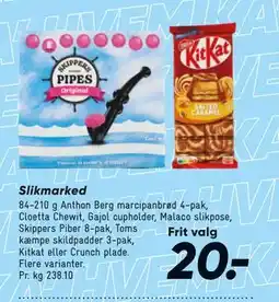 Bilka Slikmarked tilbud